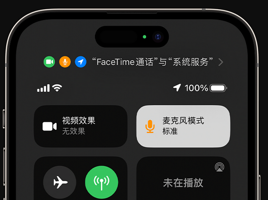 兴安苹果授权维修网点分享iPhone在通话时让你的声音更清晰 