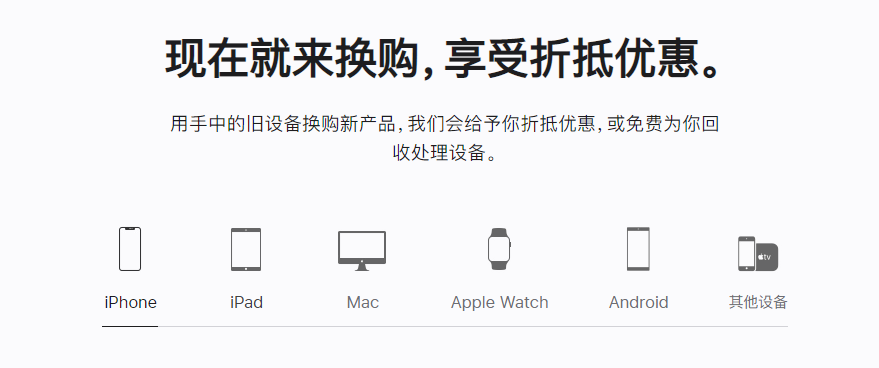 兴安苹果手机维修分享iPhone以旧换新的去处 