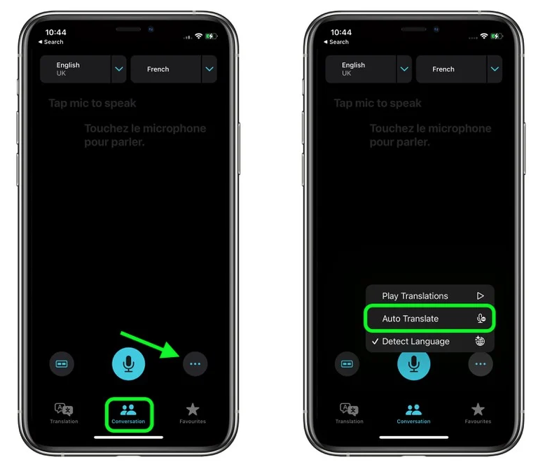 兴安苹果手机维修分享iOS 15 “翻译” App 新改进 