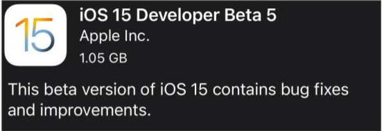 兴安苹果手机维修分享如何升级到iOS15.0 beta5 